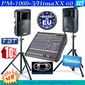 Dynacord PM 1000-3 / FBT HiMaXX 60 promo SET